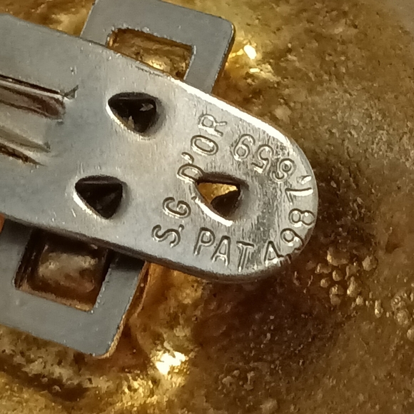 Vintage S.P. D'OR Shoe Clips - Picture 7 of 8